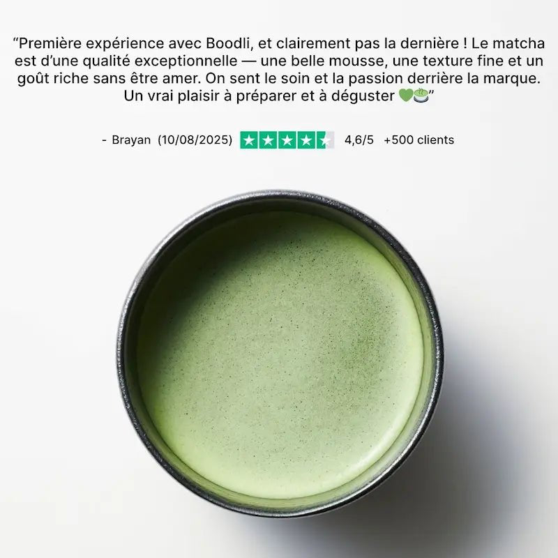 Thé matcha cérémonie bio 🌱🇯🇵 - Boodli